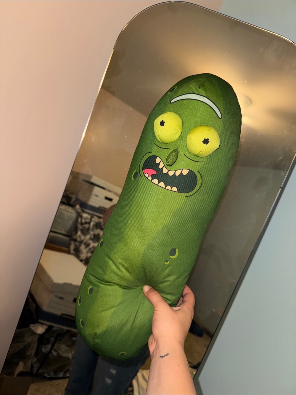 Pickle Rick Plush Pillow - Rick and Morty Plush